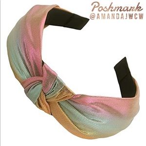 Metallic Rainbow Headband - Color Option 7